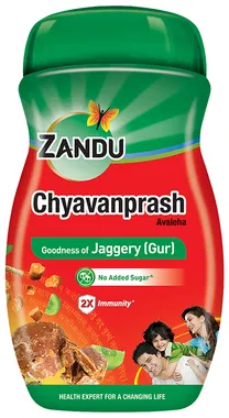 Zandu Chyavanprash Avaleha | For Immunity, Strength & Stamina Jaggery