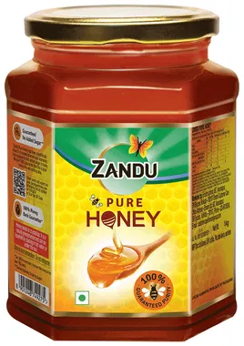 Zandu Pure Honey with No Added Sugar | Free from Adulteration